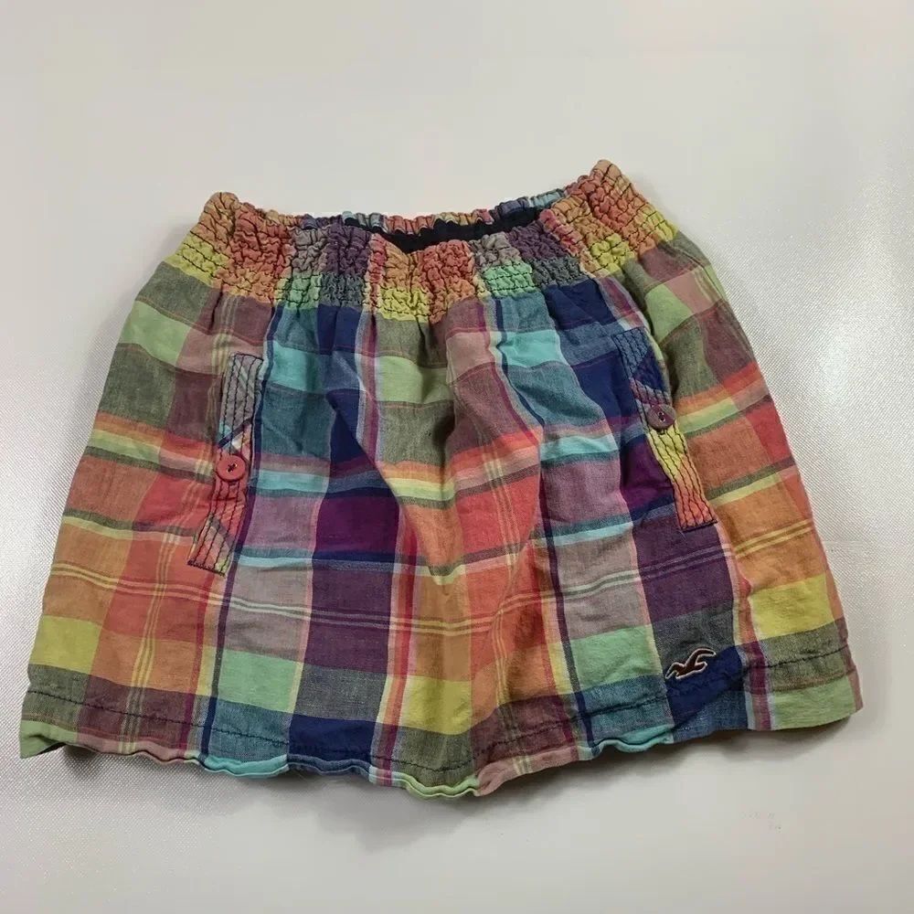 3FOR$20 Hollister Multi Color Plaid Skirt size: XS